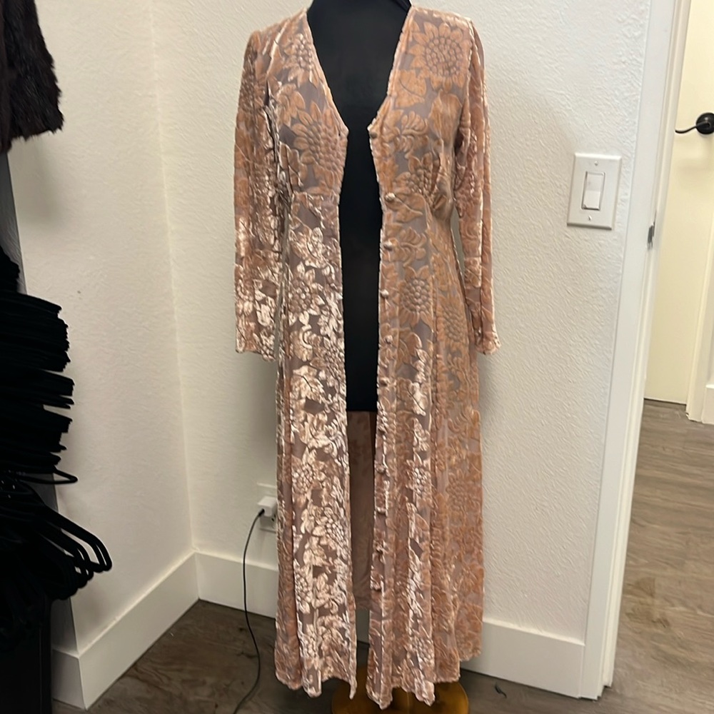 VINTAGE PAMELA BROWN OVERLAP DRESS